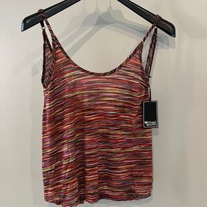 NWT Michael Lauren multi colored tank top